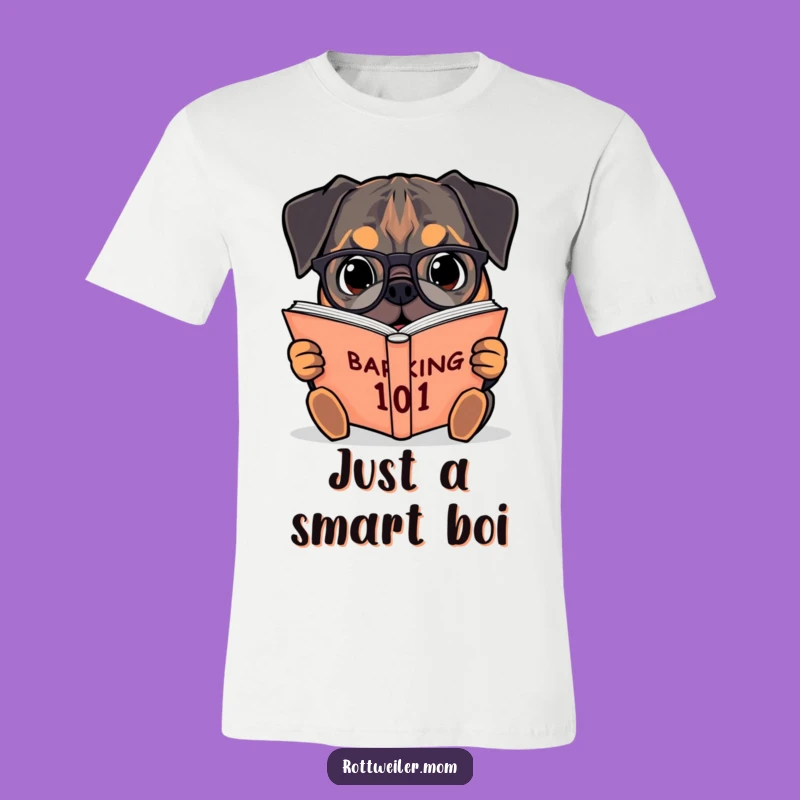 Funny Barking 101 Rottweiler T-Shirt: The Ultimate Dog Scholar Gift